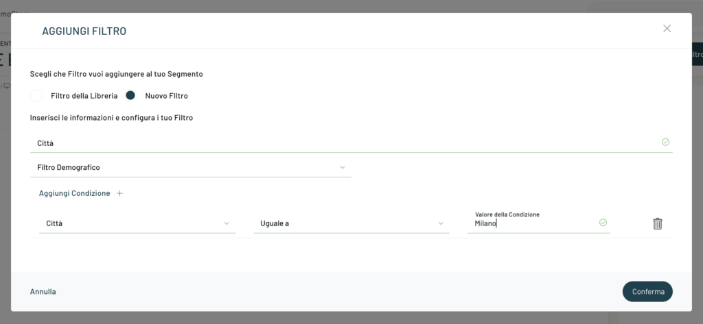 Blendee filtro città