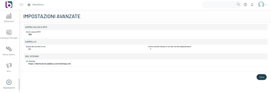 Blendee Advanced Settings