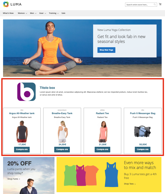 Next Horizontal Recommendation